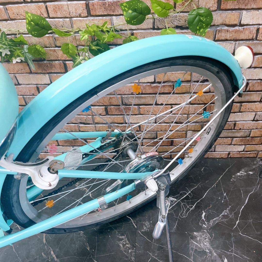 【66】子供用自転車 子供車 ブリヂストン ECOPAL グリーン 22インチ