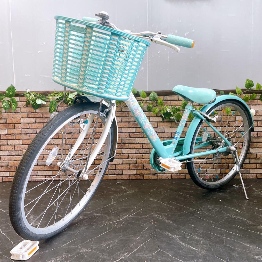 【66】子供用自転車 子供車 ブリヂストン ECOPAL グリーン 22インチ