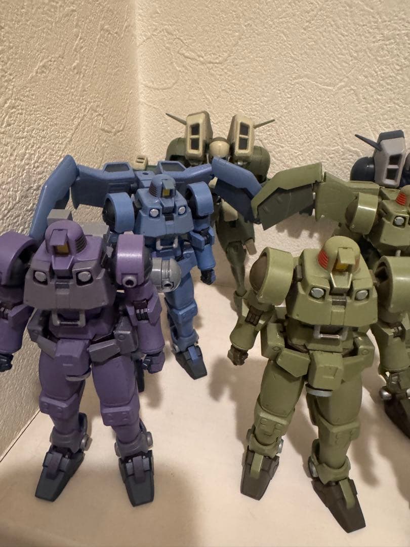 【ロボット魂】新機動戦記ガンダムＷ　リーオー、エアリーズ、武器セット含　10体