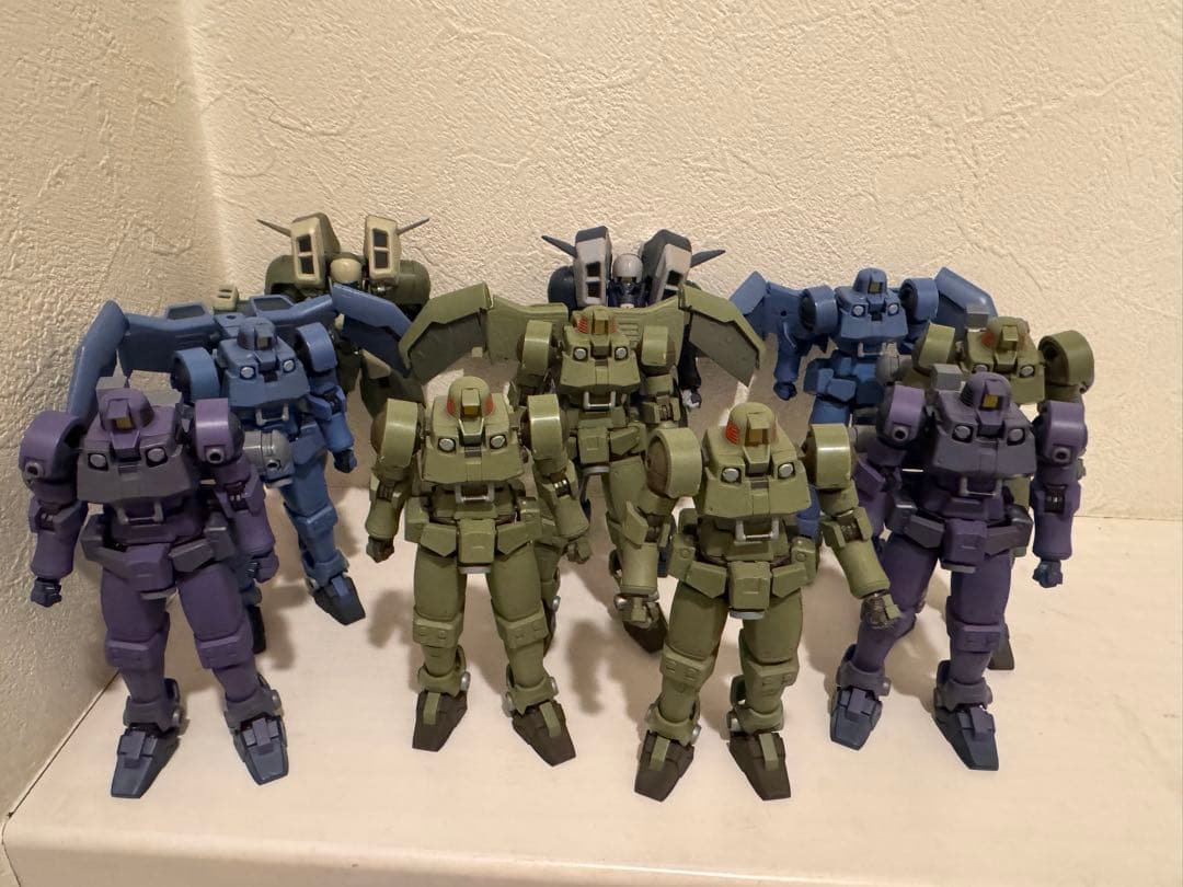 【ロボット魂】新機動戦記ガンダムＷ　リーオー、エアリーズ、武器セット含　10体