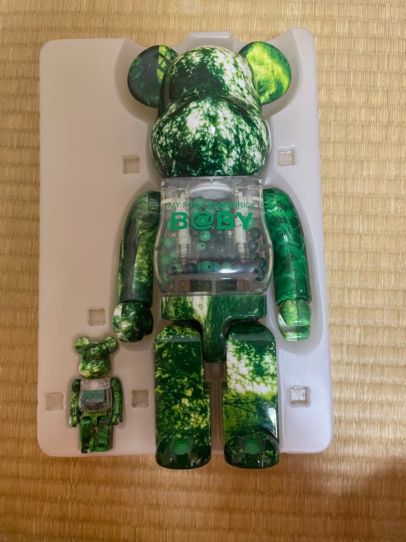MY FIRST BE@RBRICK B@BY × FOREST GREEN