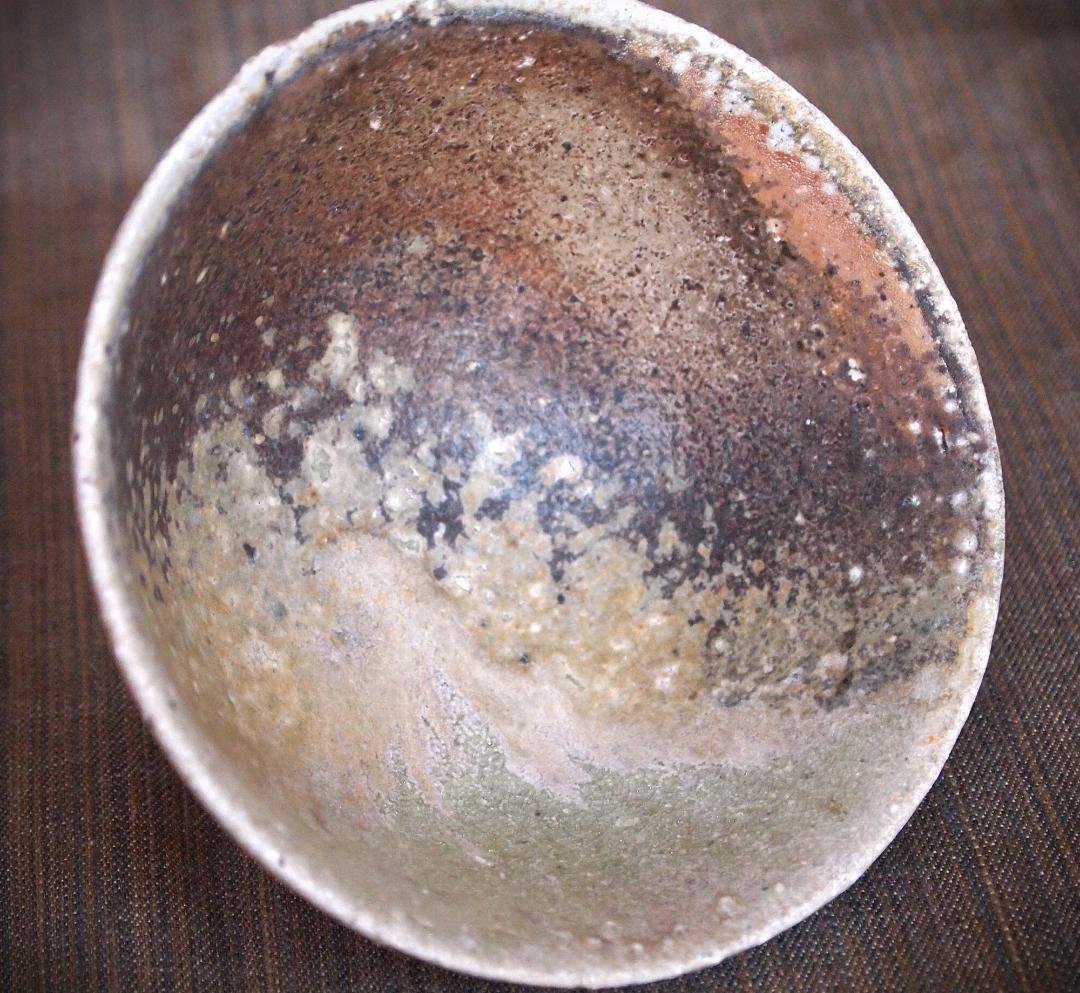 人気作家★デレックラーセン★茶碗★穴窯