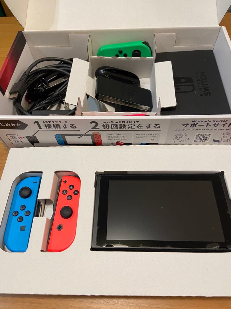 【週末限定値下げ】Nintendo Switch 本体 追加ジョイコン有り