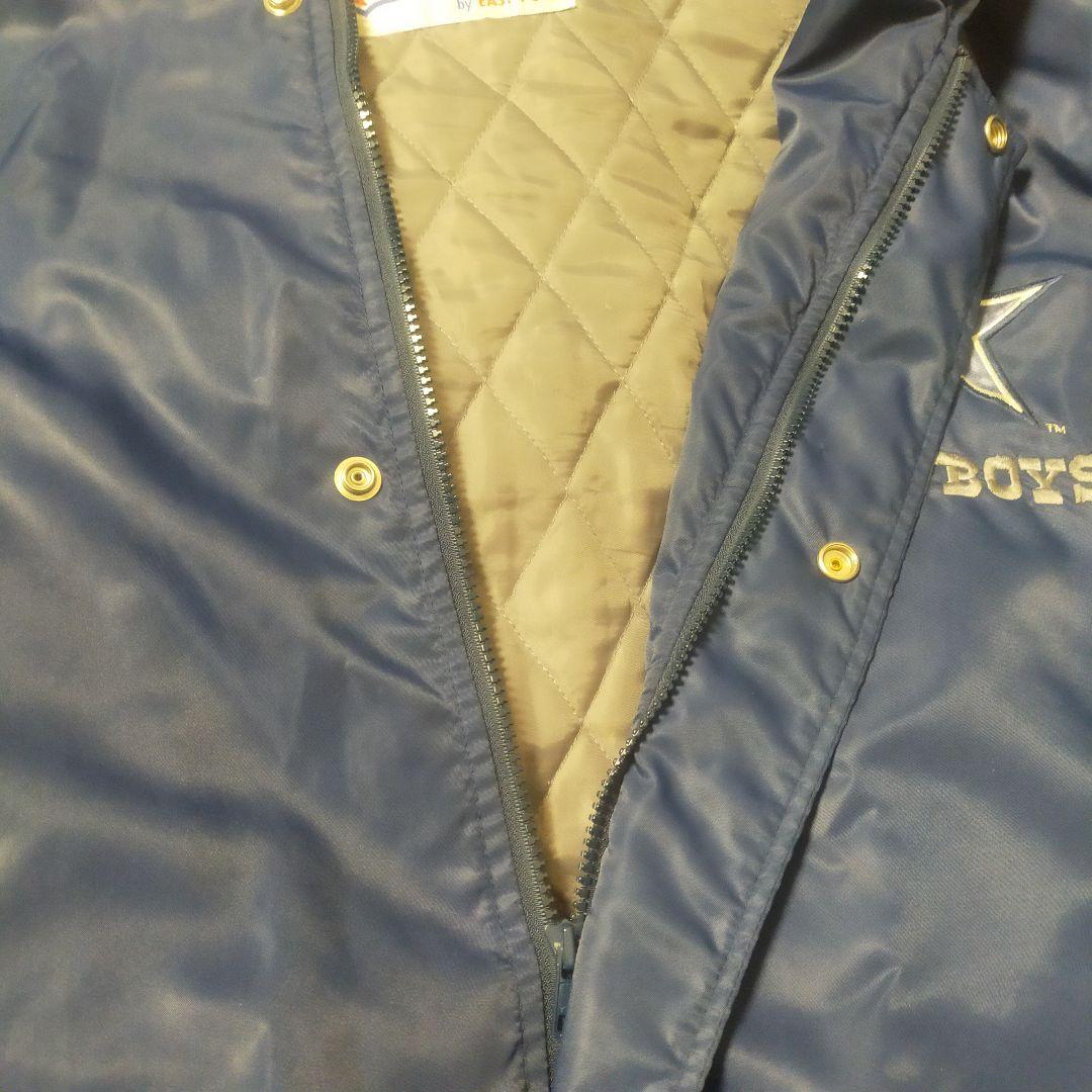 【90s】EAST POINT ダラス・カウボーイズ ベンチコート Lサイズ