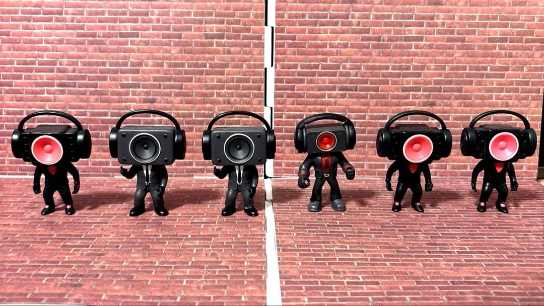 スキビディトイレ公式フィギュア１９個セット　　skibidi toillet