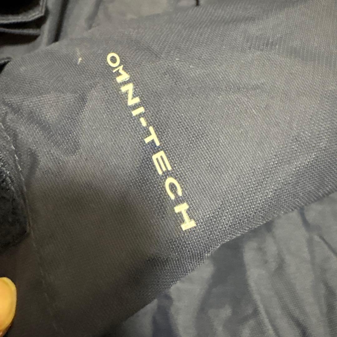 美品コロンビア防水透湿機能オムニテックColumbia3wayアウターM 濃紺