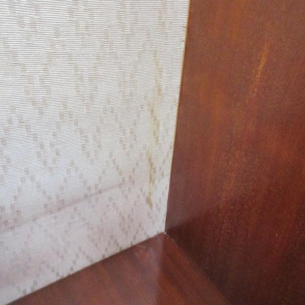 イギリス アンティーク 家具 サイドバイサイド ビューロー 飾り棚 6142e