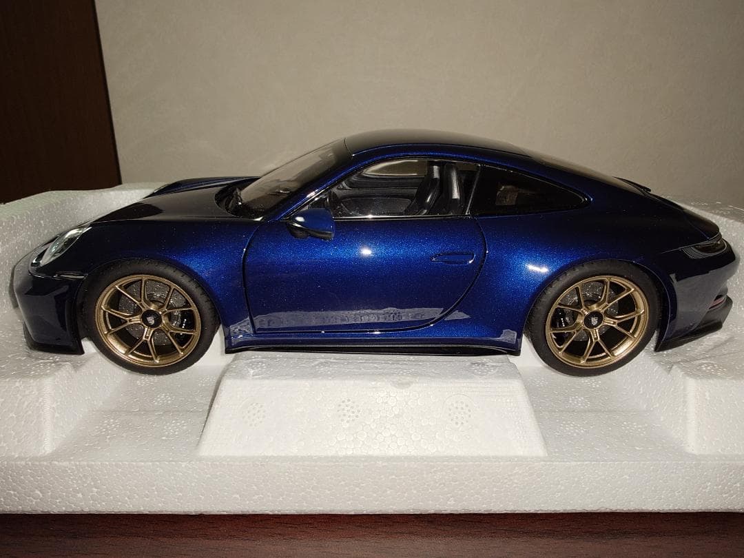 NOREV ポルシェ 911 GT3 ツーリング メタリックブルー 1/18