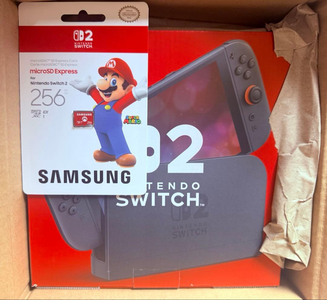 Nintendo Switch Q2 本体 256GB microSDカード付き