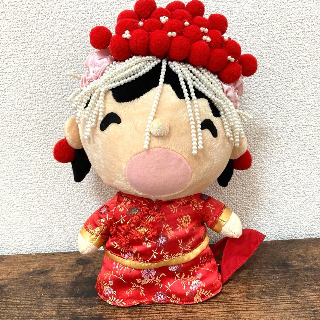 みんなのたあ坊　たあ坊＆なこちゃん　香港　結婚衣装　ペア　ぬいぐるみ　2008年