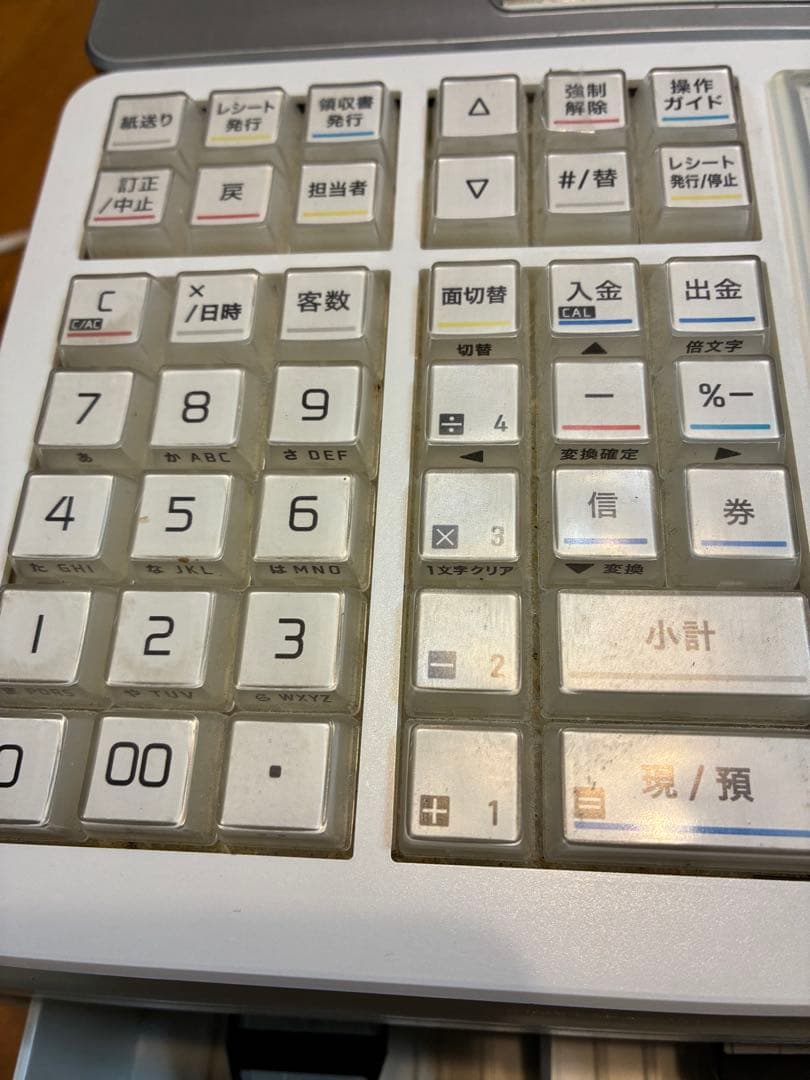 CASIO 電子レジスターＳＲ－Ｃ550-4SWE