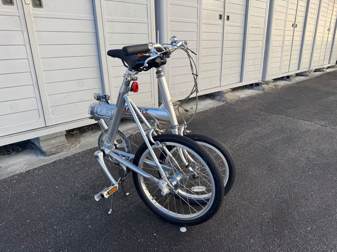 BRIDGESTONE TRANSIT LIGHT アルミフーム折り畳み自転車