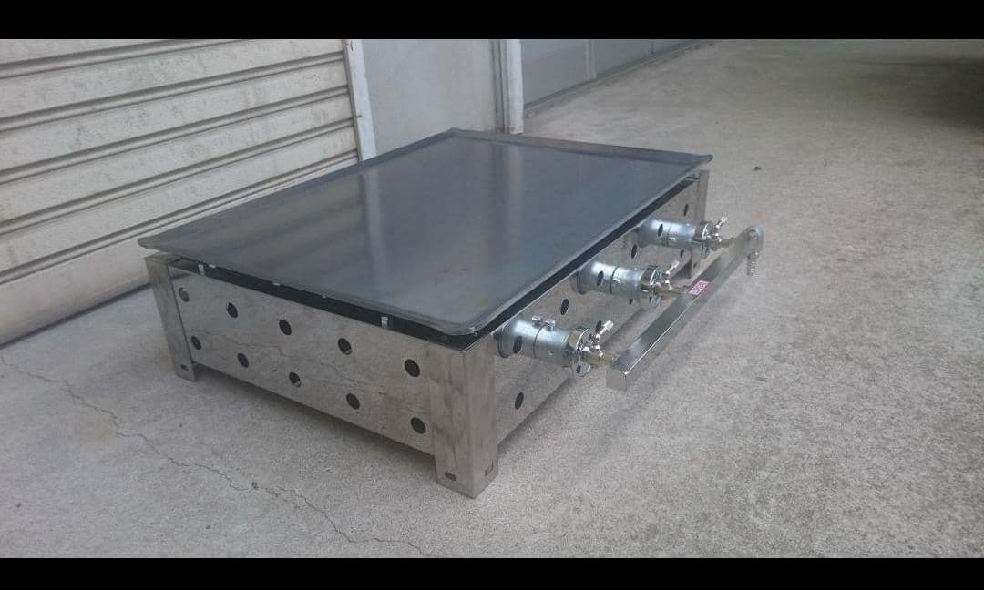 ガスグリドル プレス鉄板焼 都市ガス 13A 幅60cm 奥行45cm 業務用