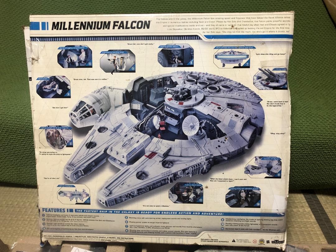 スターウォーズ ・アルティメットミレニアム・ファルコン・開封済・未組立