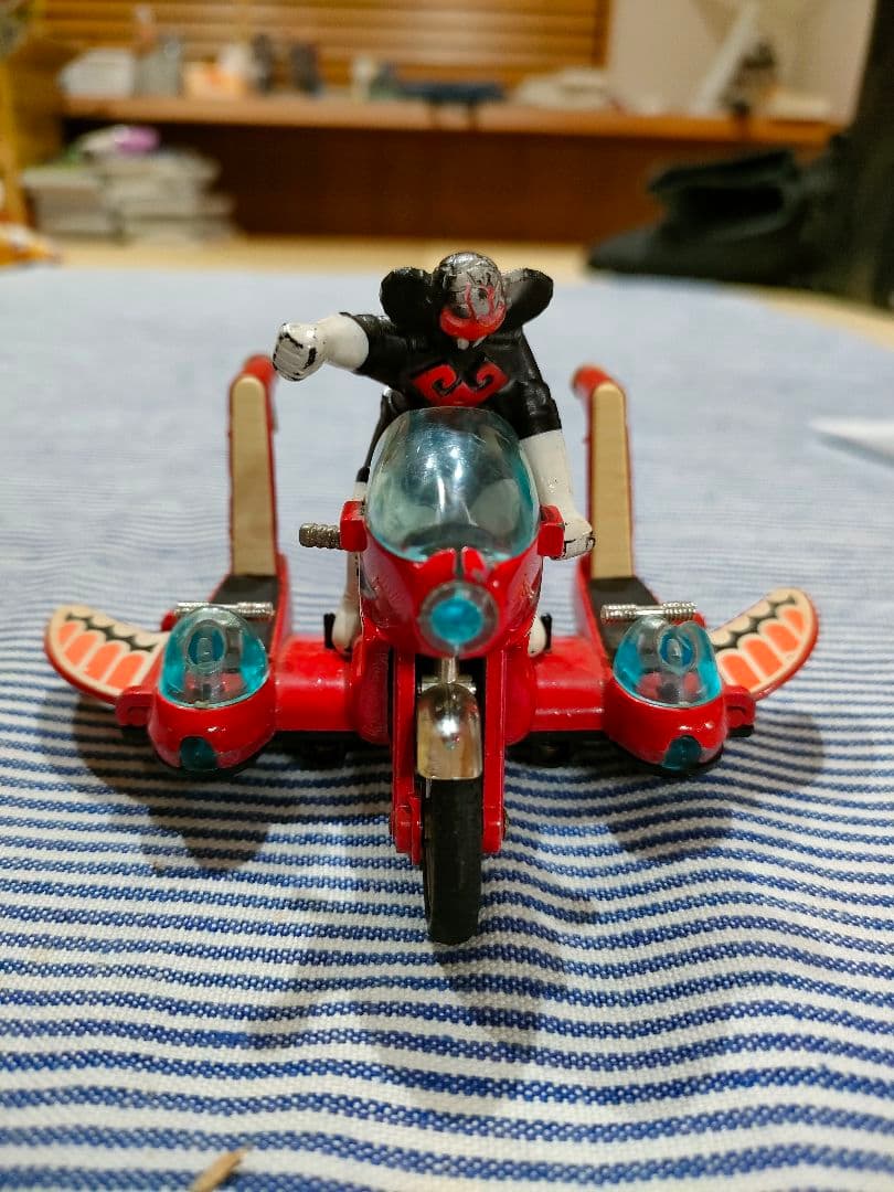 当時物　タカトク　アクマイザー3 ギャリバード号　ザビタン人形付属