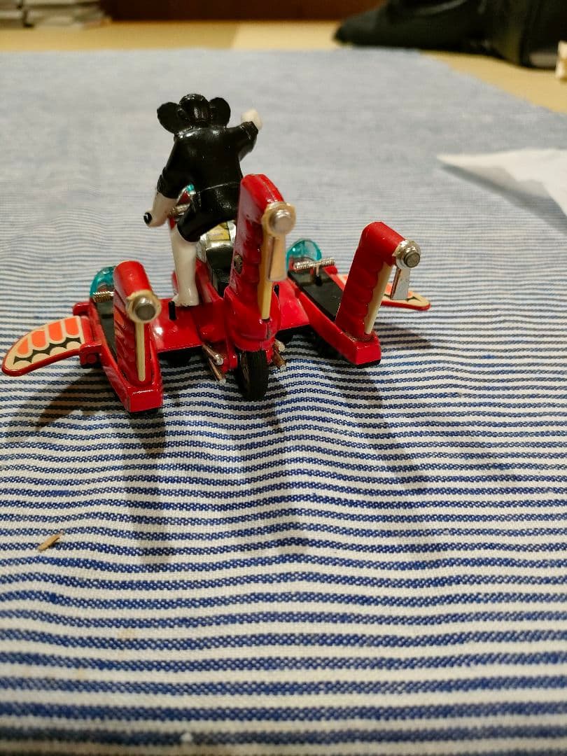 当時物　タカトク　アクマイザー3 ギャリバード号　ザビタン人形付属