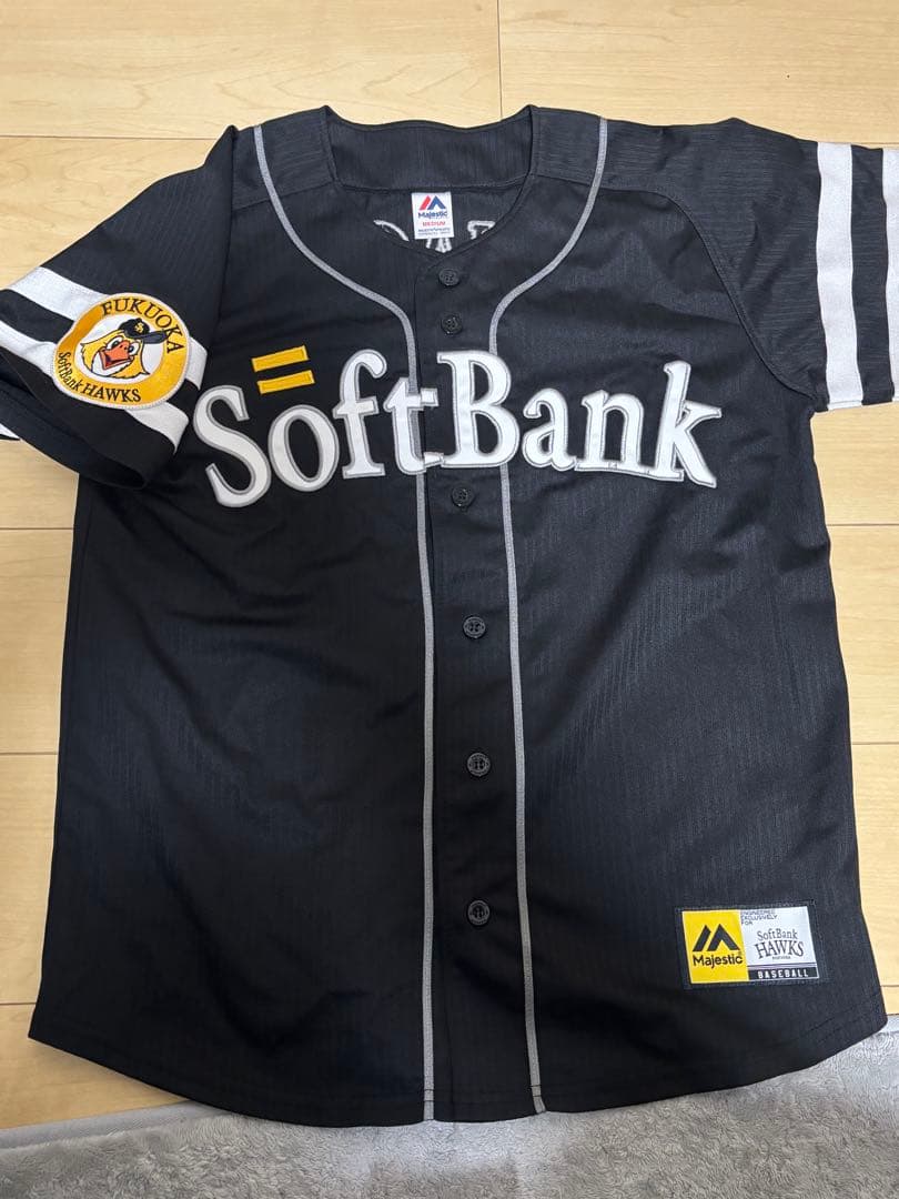 福岡ソフトバンクホークス 柳田悠岐 ユニフォーム ビジター M
