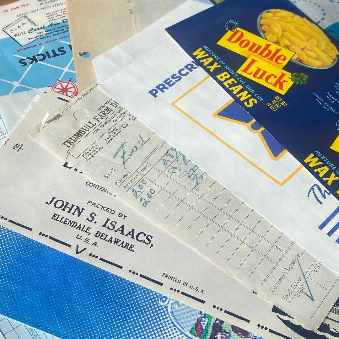 【222】 ヴィンテージ 紙ものセット 送料込み✩