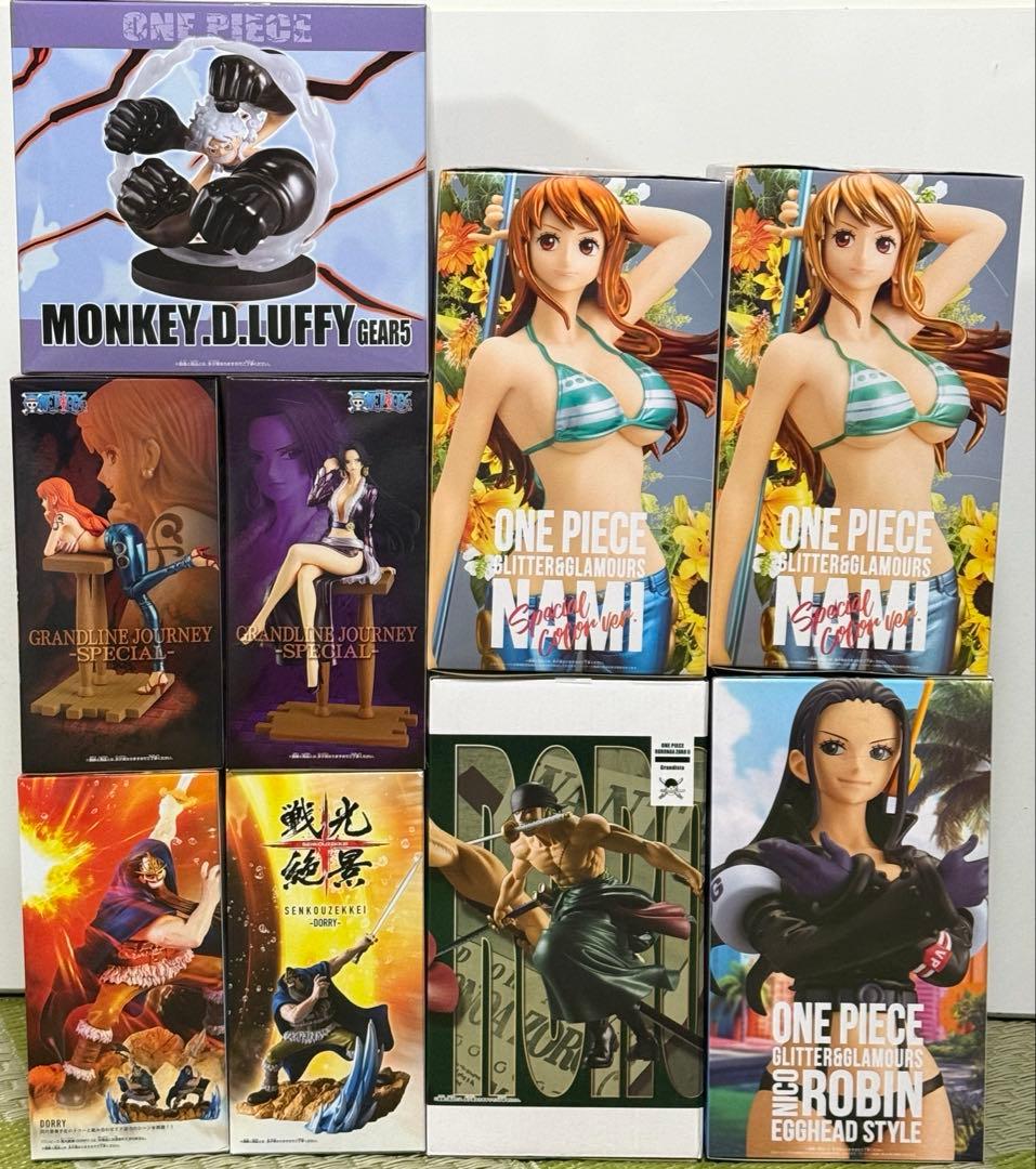 ワンピースフィギュア 9個セット
