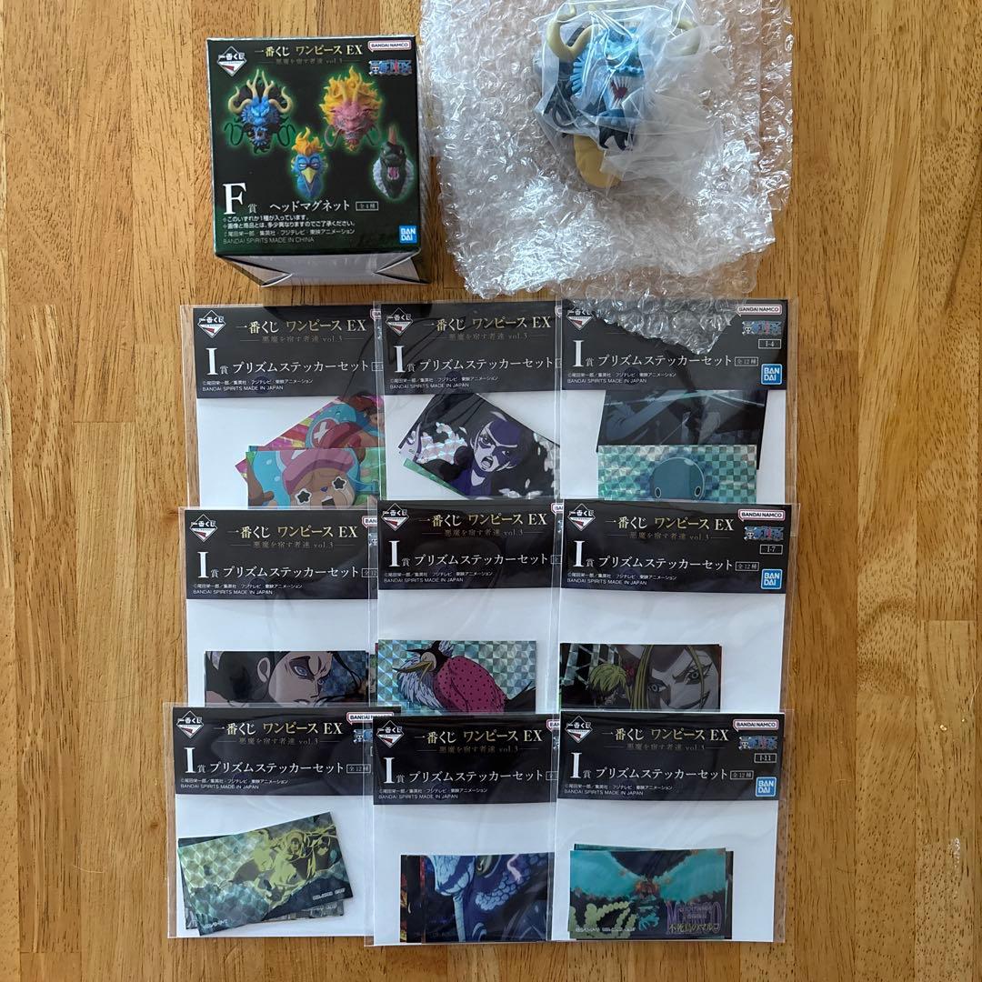 一番くじ ワンピース 悪魔を宿す者達 チョッパー、ガン・フォール フィギュア 他