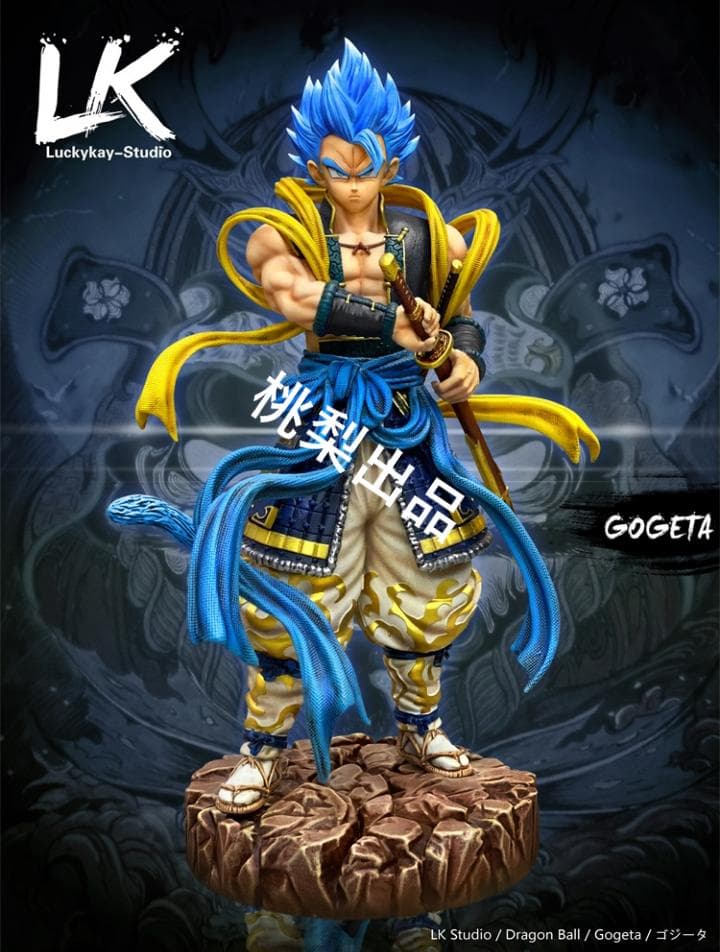 新品未開封『ドラコンボール』LK　ゴジータ　イエロー　ガレージキット スタチュー