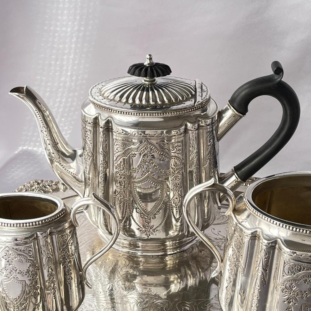 【Joseph Rodgers】 エドワーディアンのティーセット