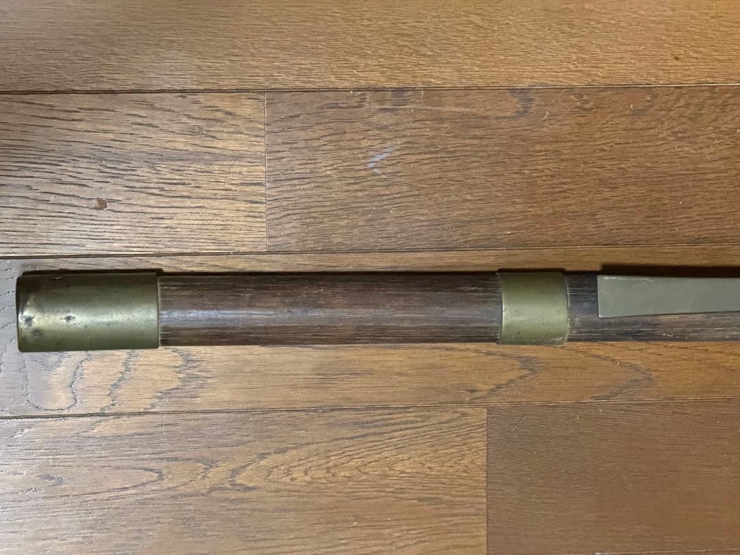 【古美術】鳶口 火消し 骨董 アンティーク 家紋入り 時代物