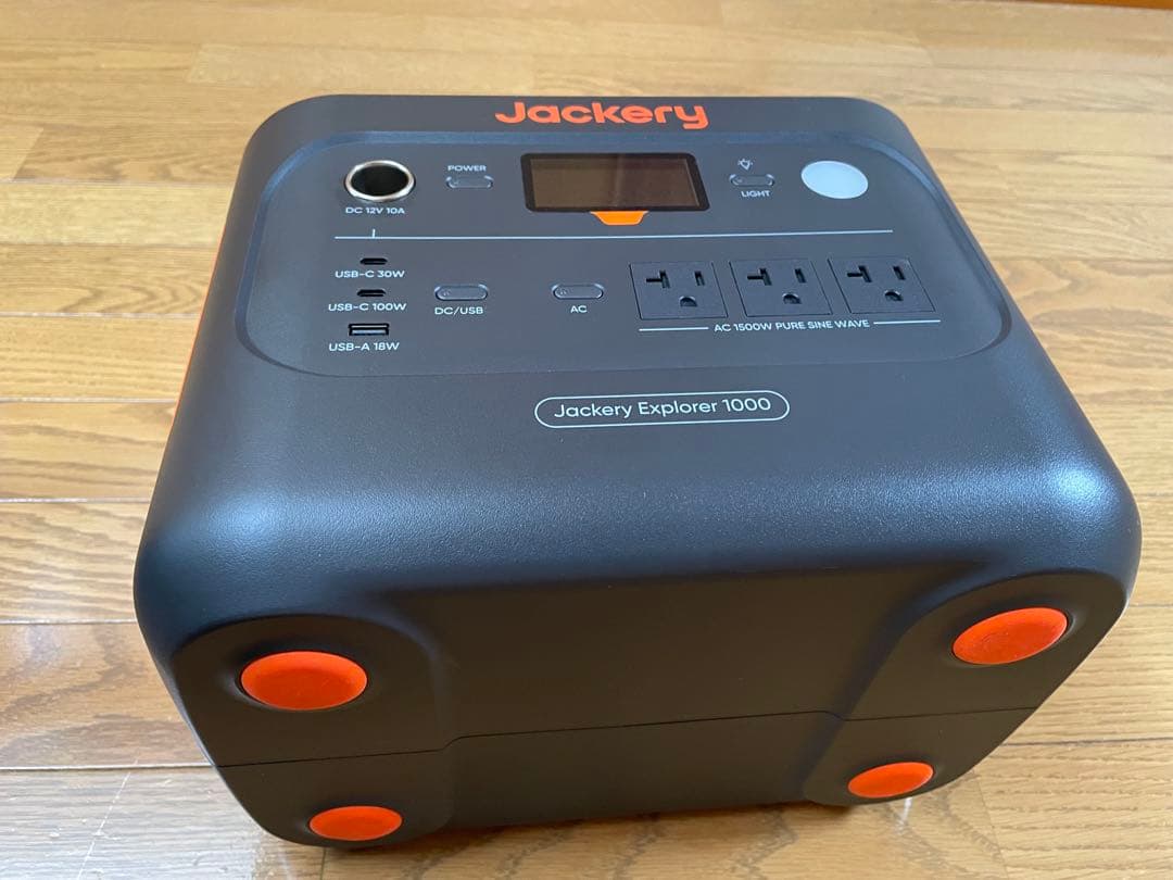Jackery　ジャクリー１０００NEW と収納バック