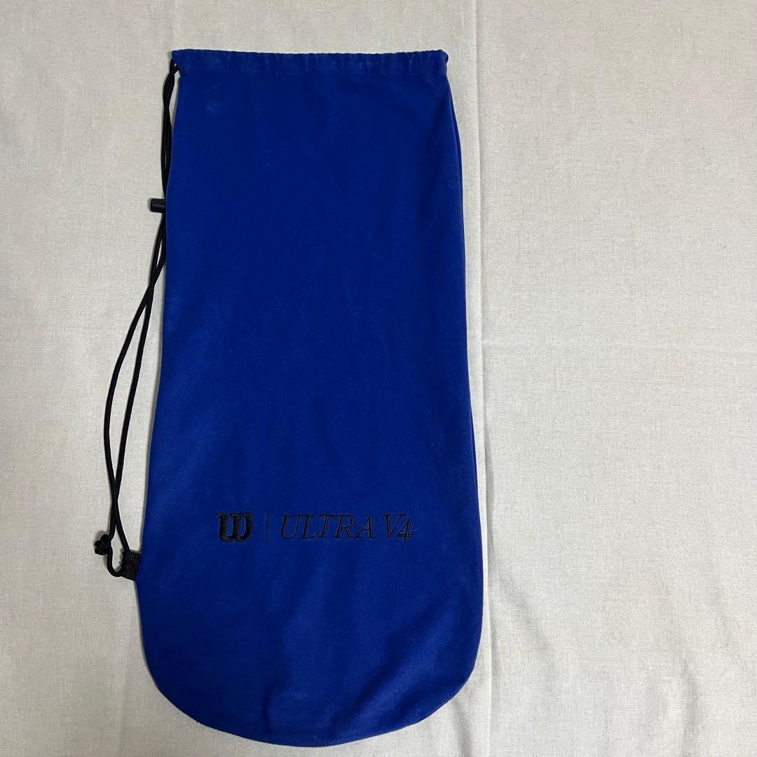 ③ Wilson Ultra 100L V4 G2テニスラケット 専用ケース付き