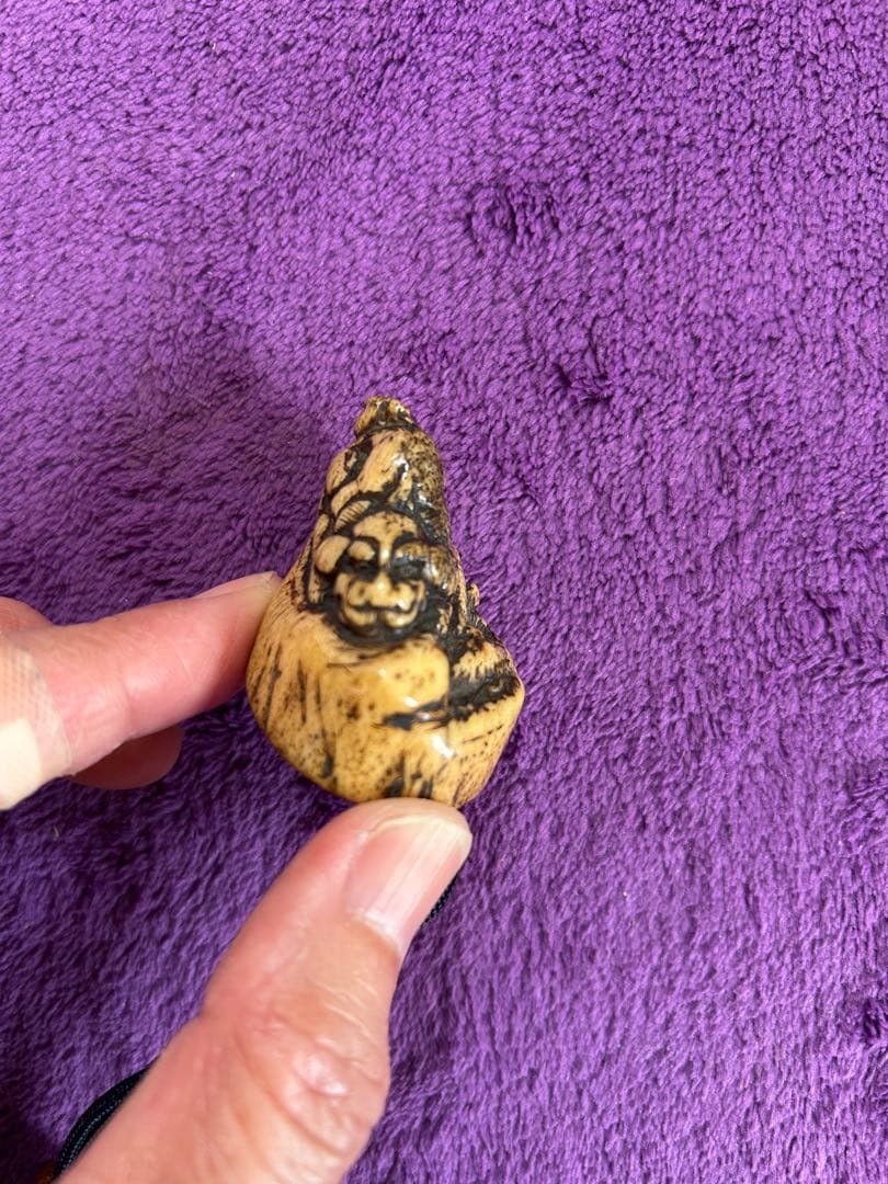 鳥の絵図 印籠 根付 銘有 インテリア 薬入れ 小物入れ アンティーク