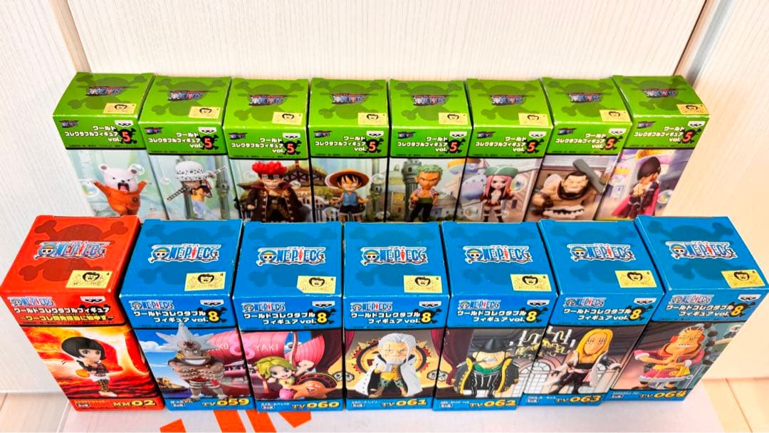 ワンピース　ワーコレ　vol.5＋vol.8＋開発 シャボンディ諸島　超新星