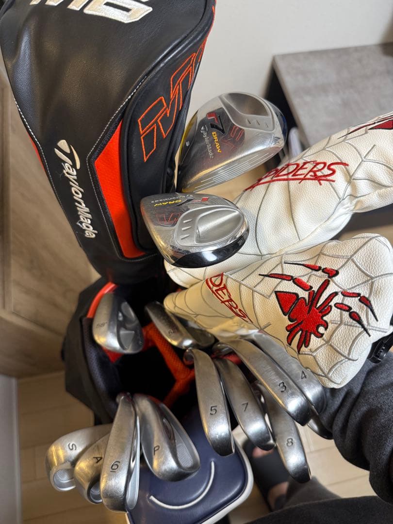 ゴルフクラブセット　初心者〜中級者向けフルセット　テーラーメイドゴルフクラブ