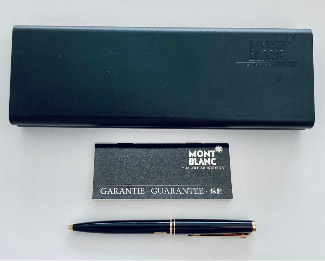 1970s◆モンブラン高級ボールペン♯281 MONTBLANC ブラック 美品