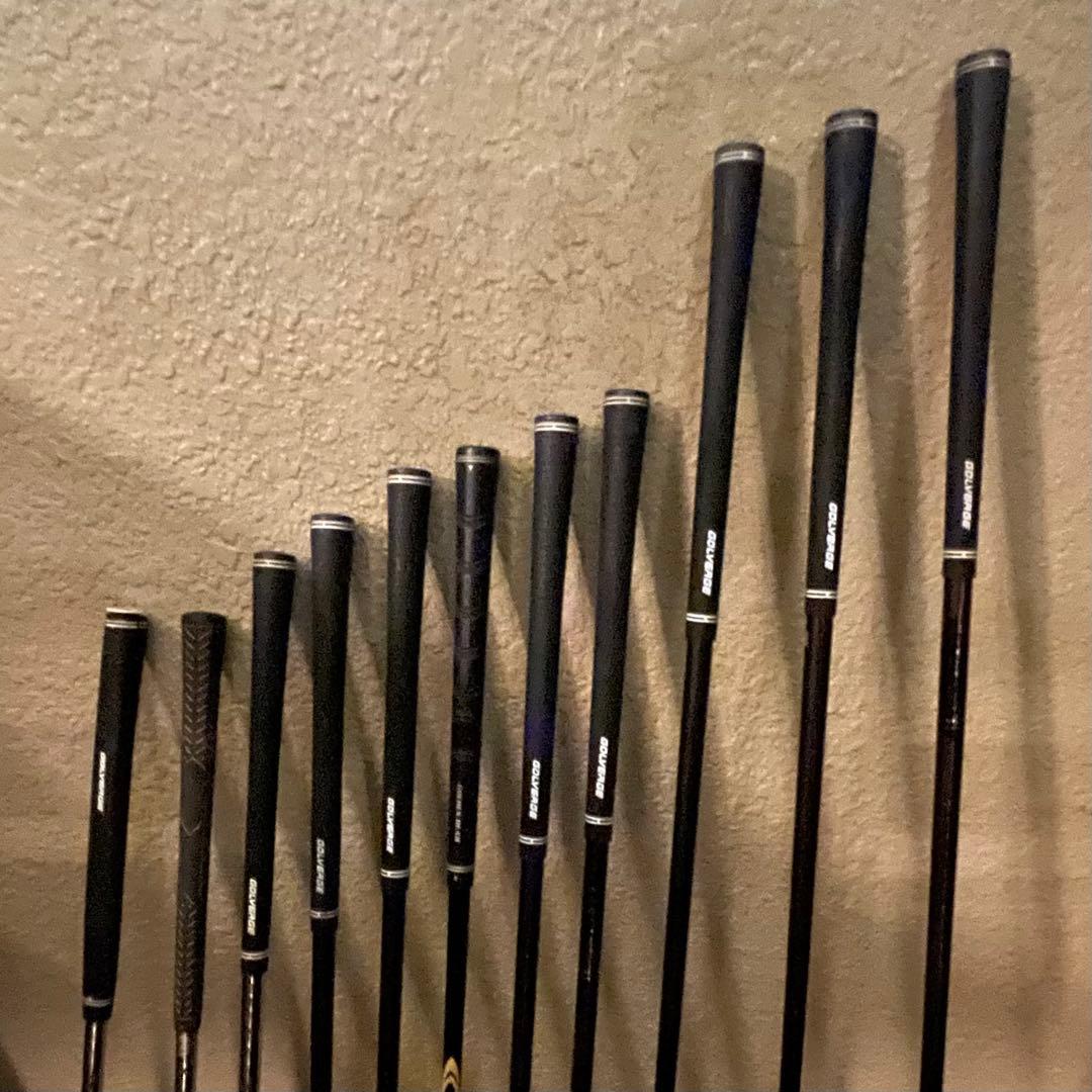 ◆レフティ◆ゴルフクラブセット 11本 ドライバー アイアン◆ジャンク◆S◆