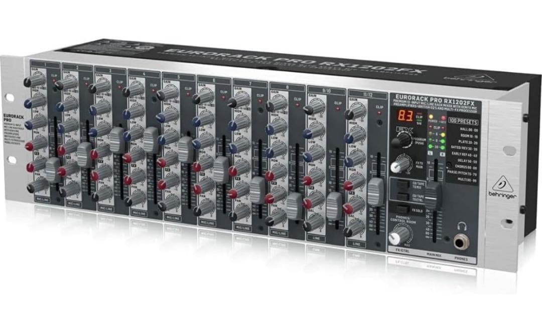 配信機器・PA機器・レコーディング機器 mission5 Behringer Eurorack RX1202FX