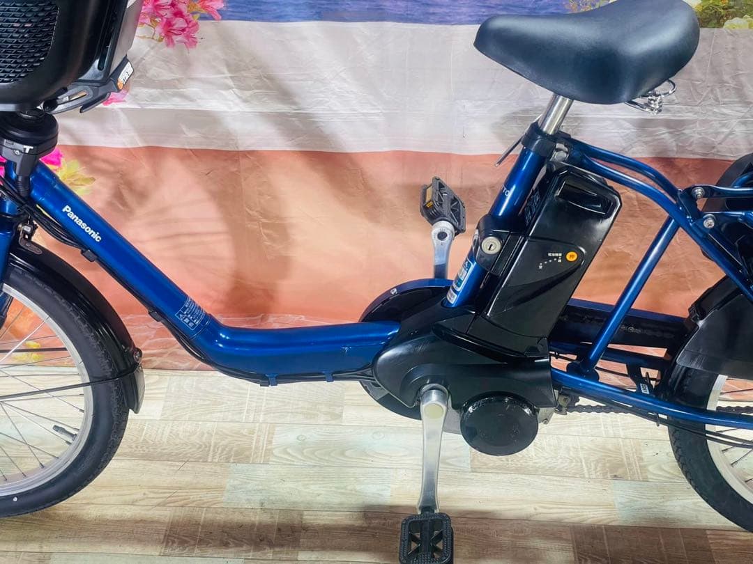 パナソニックギュット⭐️13AH！子供乗せ電動アシスト自転車Y3261
