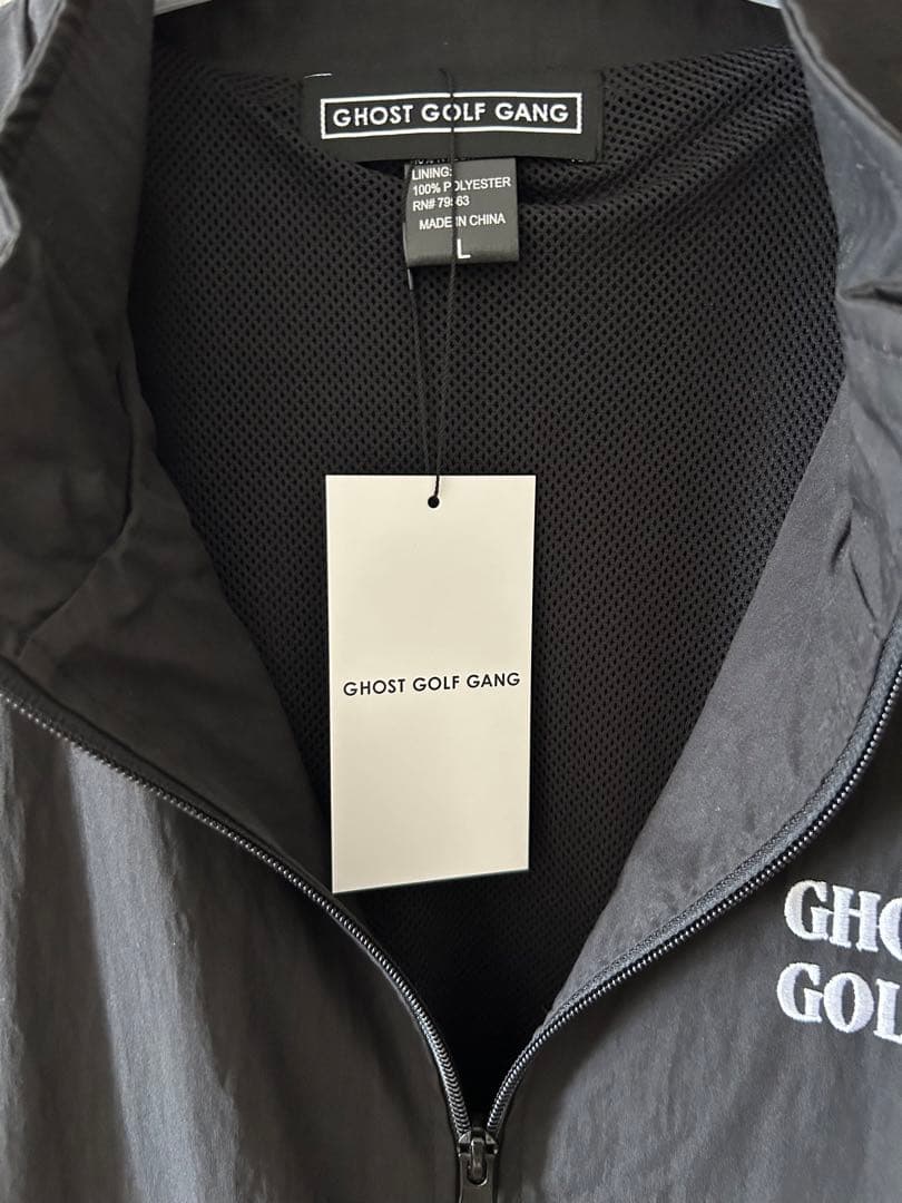 GHOST GOLF GANG ジャケット 黒　ゴーストゴルフギャング