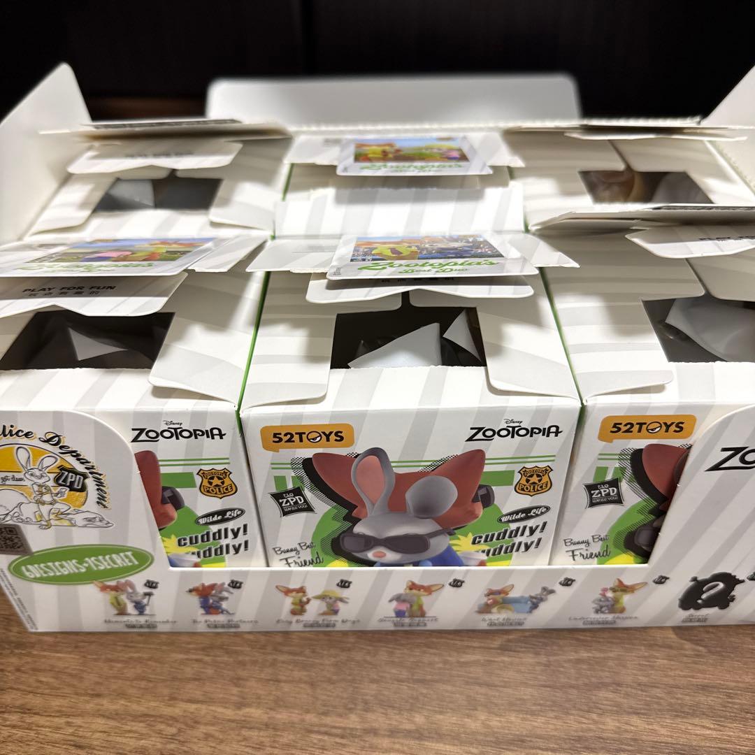 Zootopia ベストパートナー キャラクター フィギュア 6個セット