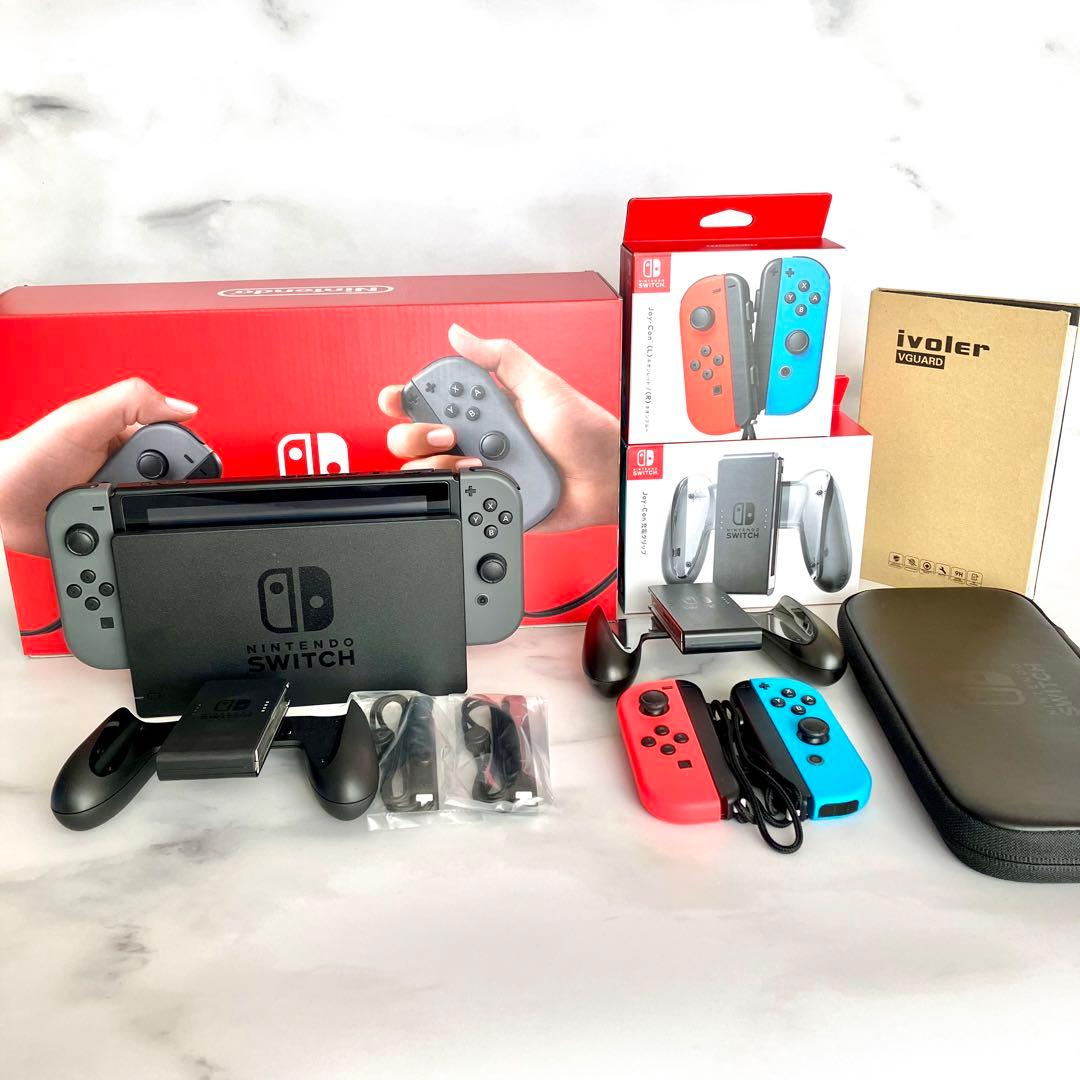ニンテンドースイッチ バッテリー強化版＋別売アクセサリセット