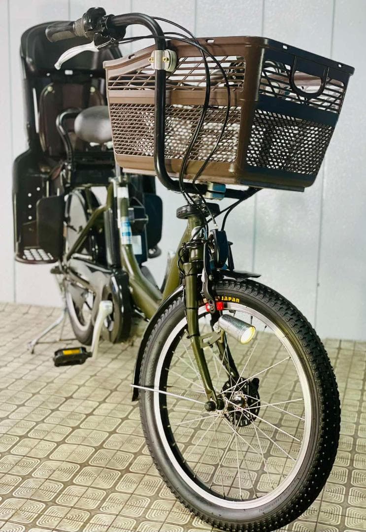 「YAMAHA」20インチ子供のせ電動アシスト自転車パスキッス 2934