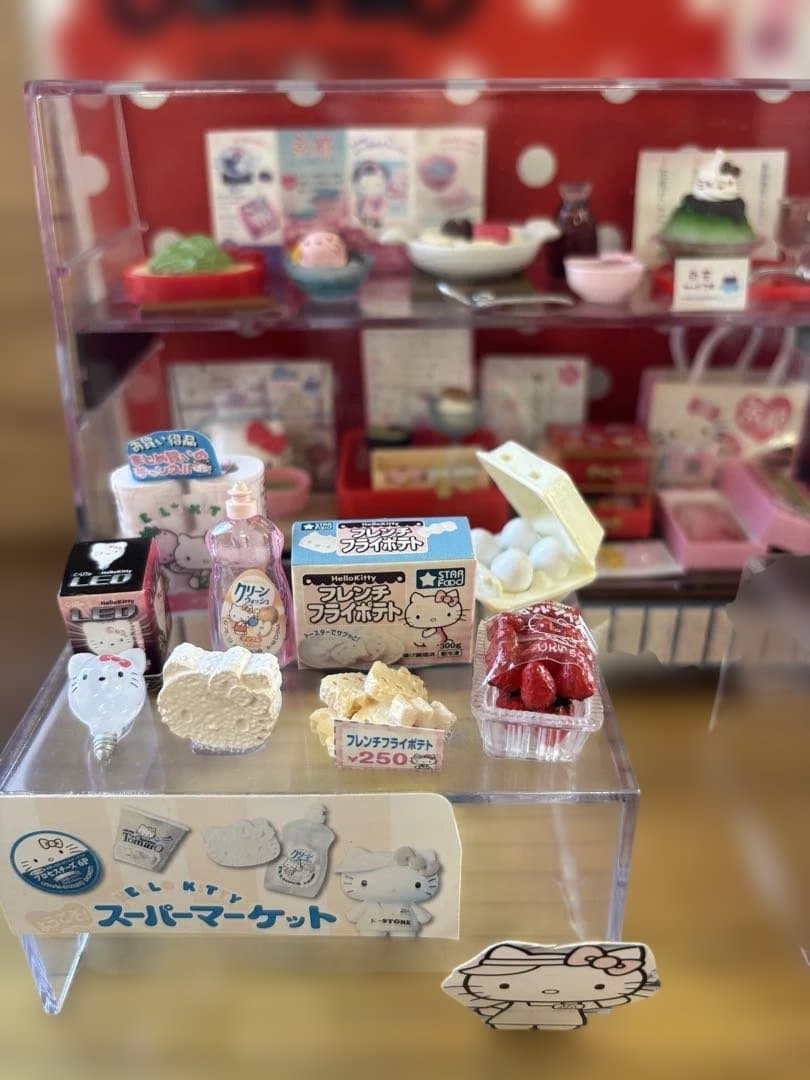 Sanrio ハローキティ リーメント ミニチュアセット