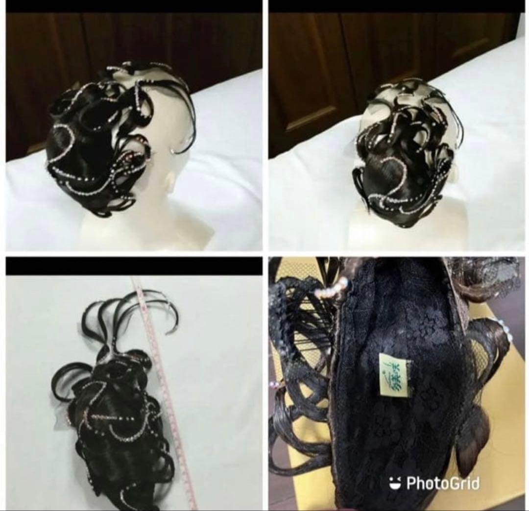 社交ダンス　多美咲　大きめ　髪飾り　ヘアオーナメント