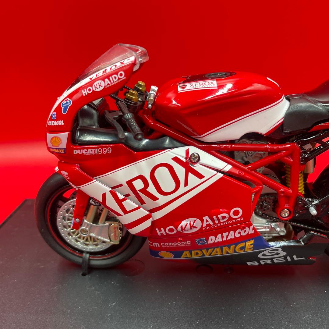 【美品】NewRay 1/12 ドゥカティ 999 ゼロックス ケース付 完成品