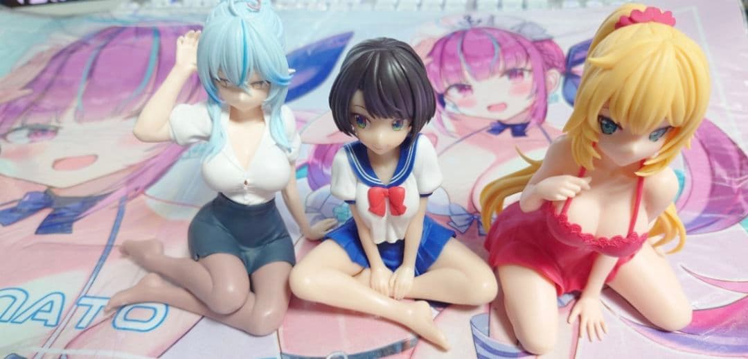 【ホロライブ】リラックスタイム　フィギュア9体セット　匿名配送