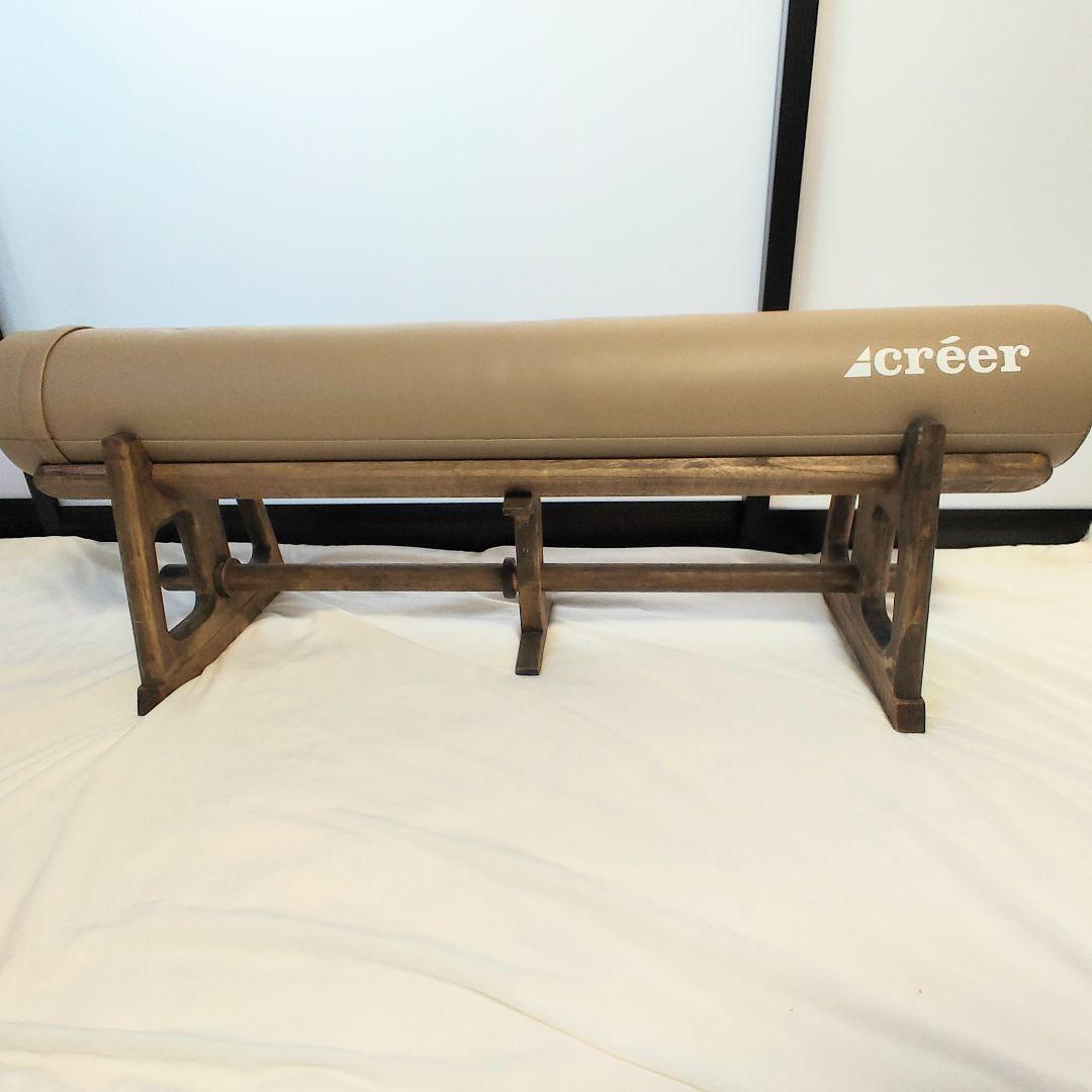 ストレッチポール＆スタンドセット　ヨガポール　ベージュ