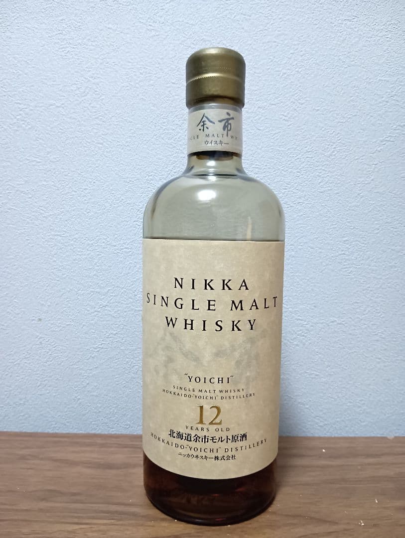 【入手困難】ニッカ　北海道余市モルト原酒　12年