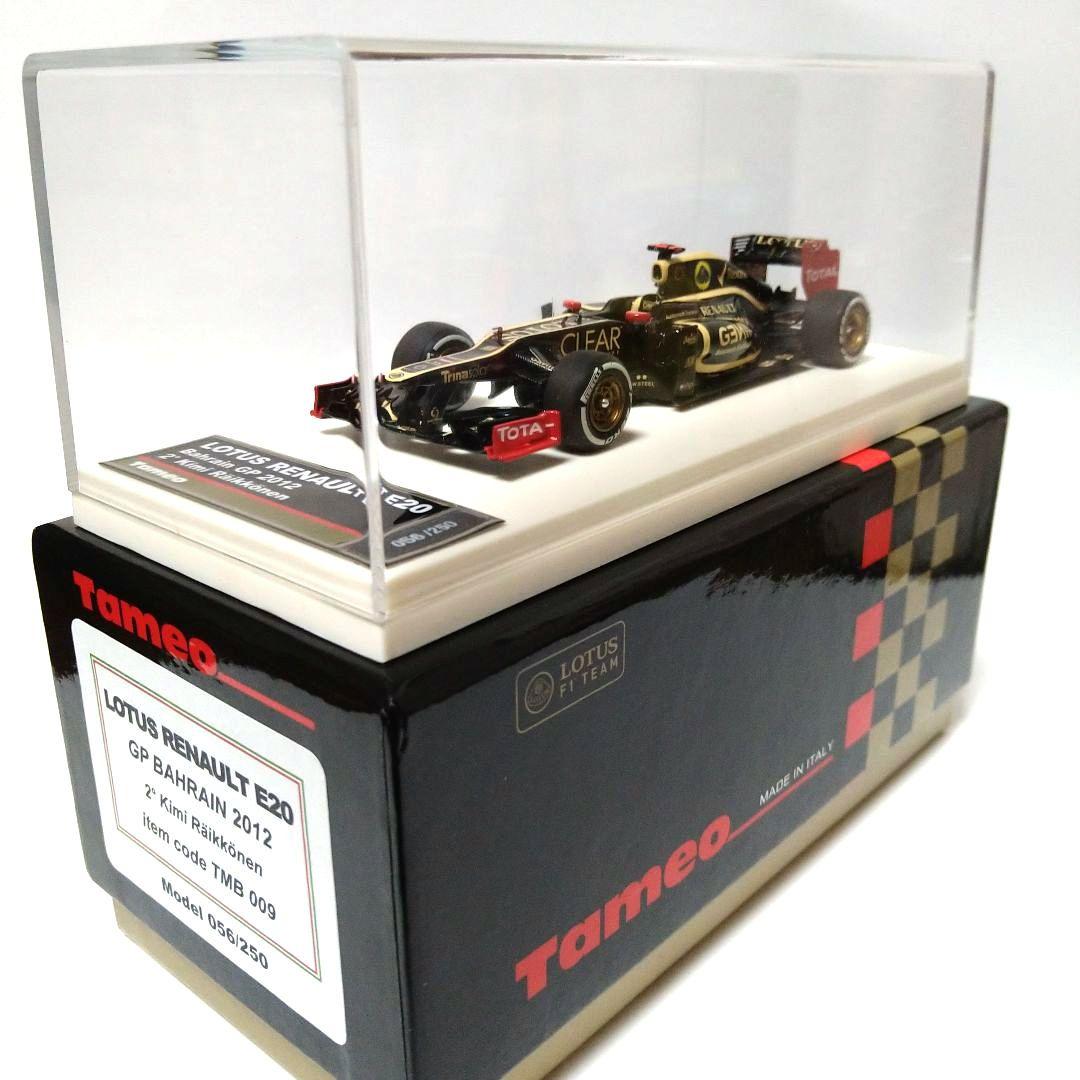 ★貴重【タメオ】1/43 ロータス　ルノー　E20 バーレーンGP ライコネン