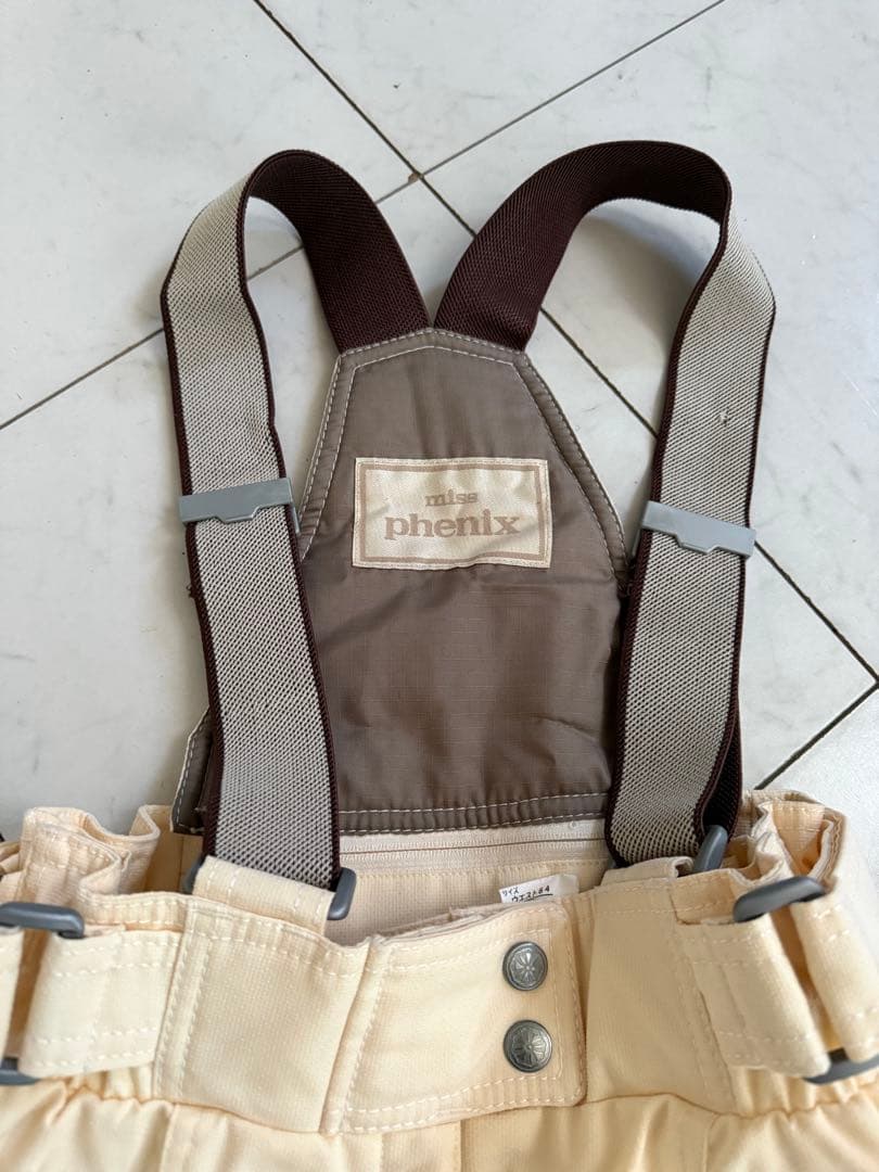 フェニックス Phoenix スキーウェア 上下セット黄色　白