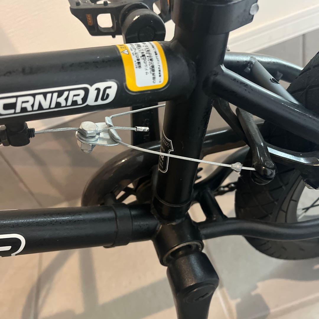 Cranker 16インチBMX自転車 ブラック