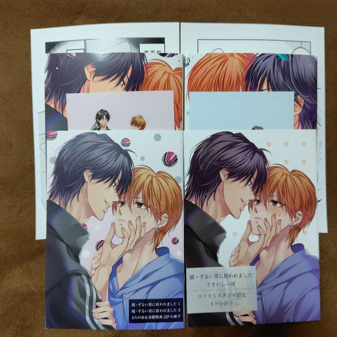 「ずるい男に拾われました」「続・ずるい男に拾われました」シリーズ６冊セット